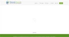 Desktop Screenshot of network-financials.com