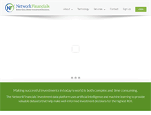 Tablet Screenshot of network-financials.com